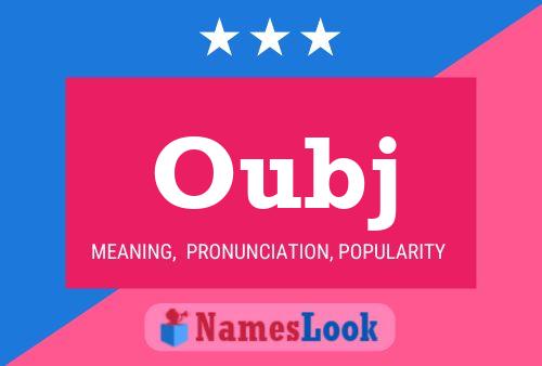 Oubj Name Poster