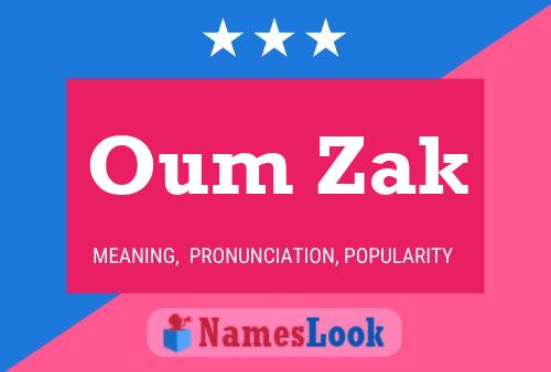 Oum Zak Name Poster