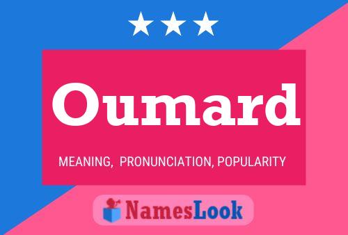 Oumard Name Poster