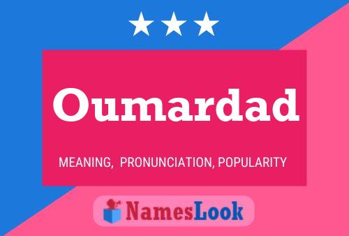 Oumardad Name Poster