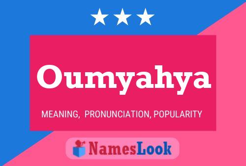 Oumyahya Name Poster