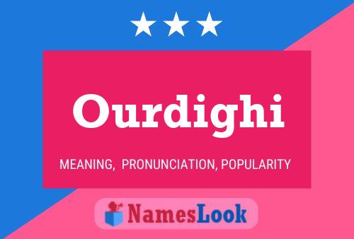 Ourdighi Name Poster