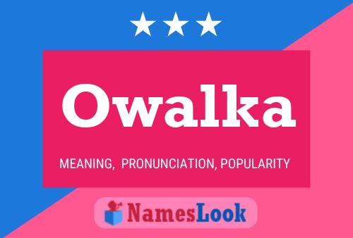 Owalka Name Poster