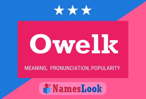 Owelk Name Poster