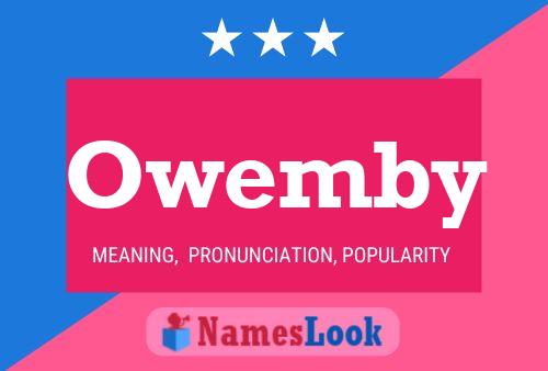 Owemby Name Poster