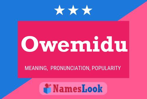 Owemidu Name Poster