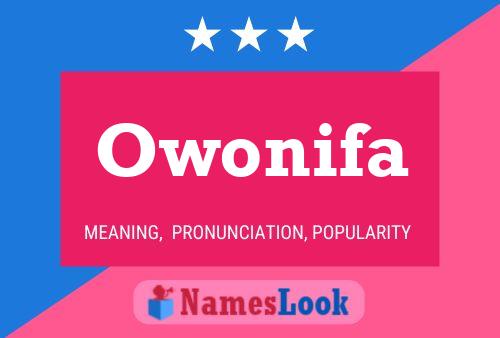 Owonifa Name Poster