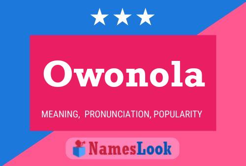 Owonola Name Poster