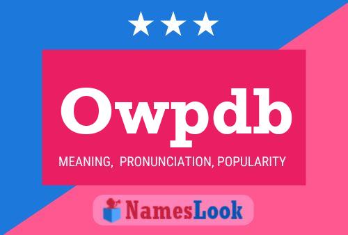 Owpdb Name Poster