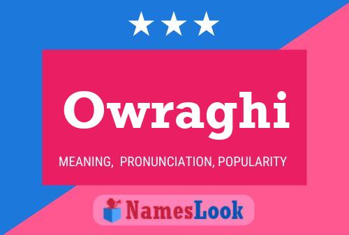 Owraghi Name Poster