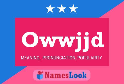 Owwjjd Name Poster