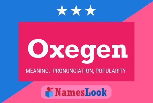 Oxegen Name Poster