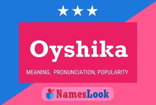 Oyshika Name Poster