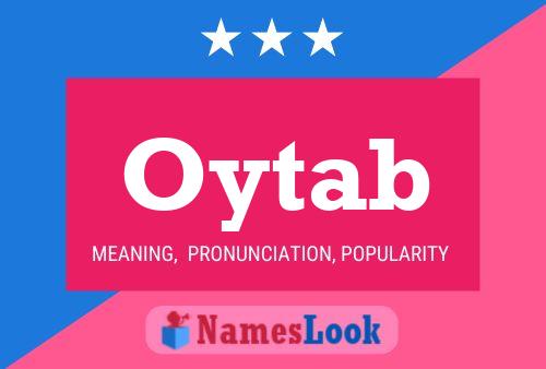 Oytab Name Poster