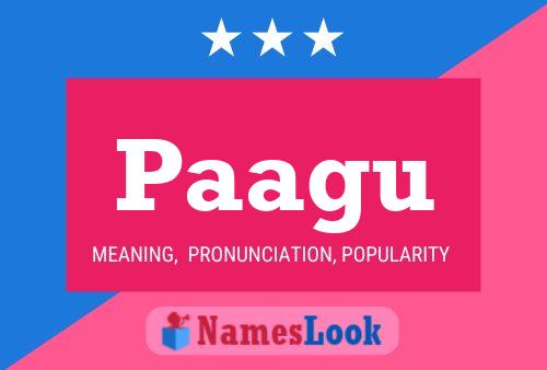 Paagu Name Poster