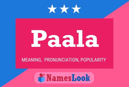 Paala Name Poster