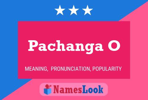 Pachanga O Name Poster