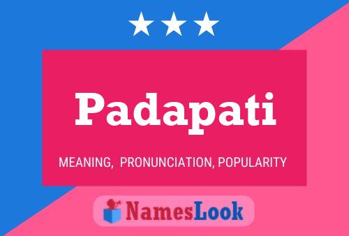 Padapati Name Poster