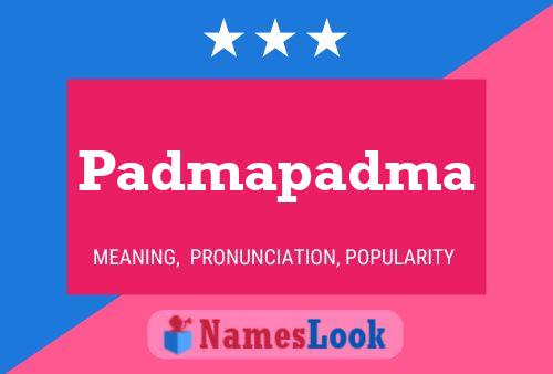 Padmapadma Name Poster