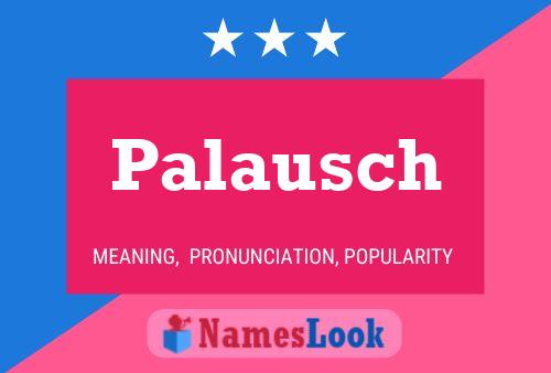 Palausch Name Poster