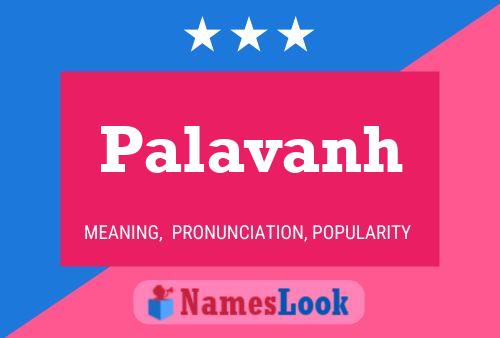 Palavanh Name Poster