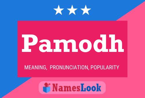 Pamodh Name Poster