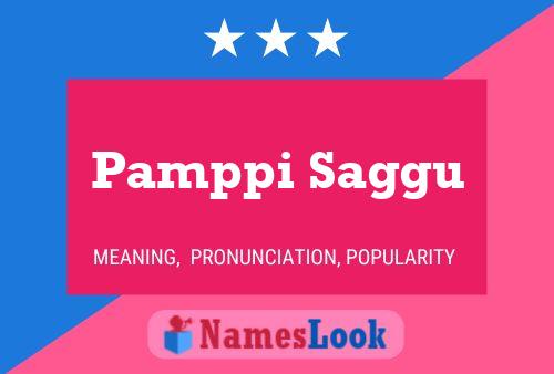 Pamppi Saggu Name Poster