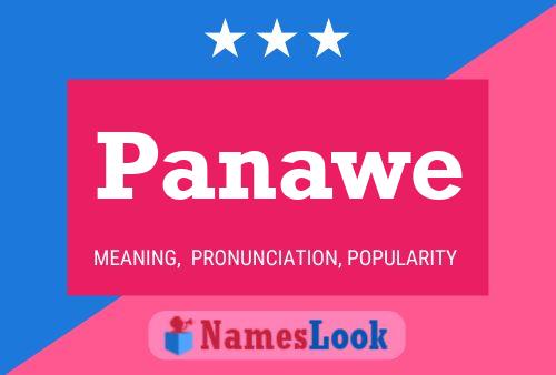 Panawe Name Poster