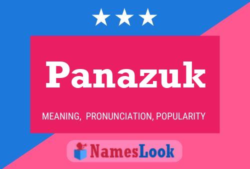 Panazuk Name Poster