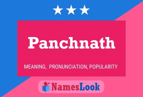 Panchnath Name Poster