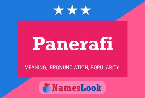 Panerafi Name Poster