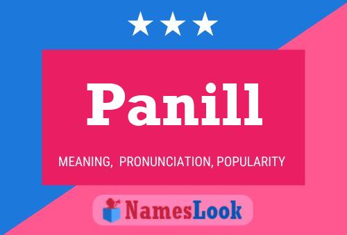 Panill Name Poster