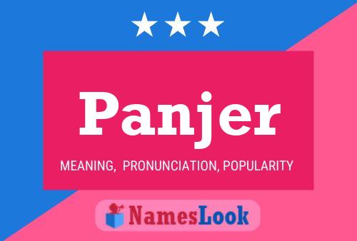 Panjer Name Poster