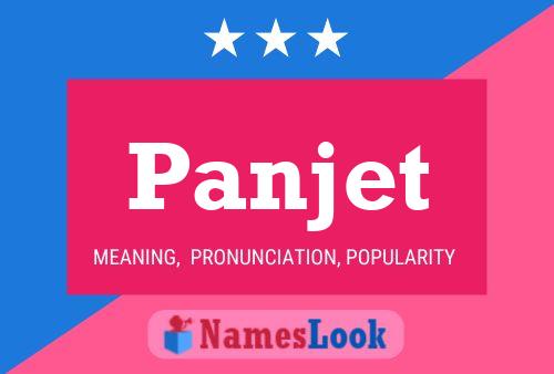 Panjet Name Poster