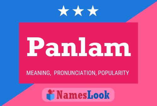 Panlam Name Poster