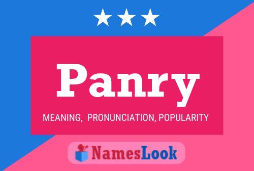 Panry Name Poster