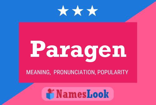 Paragen Name Poster