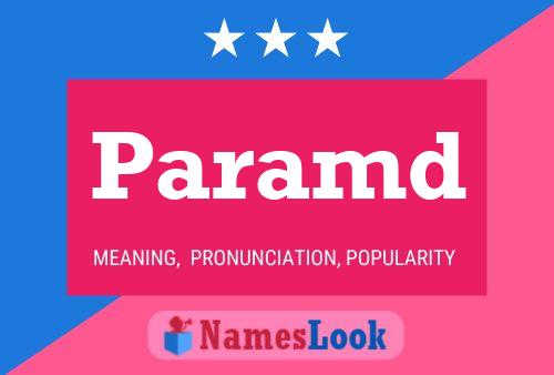 Paramd Name Poster