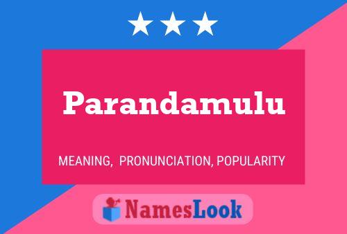 Parandamulu Name Poster