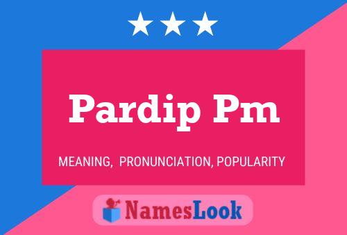 Pardip Pm Name Poster