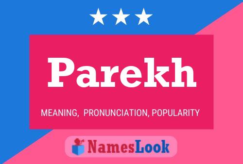 Parekh Name Poster