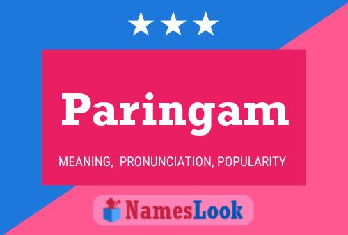 Paringam Name Poster