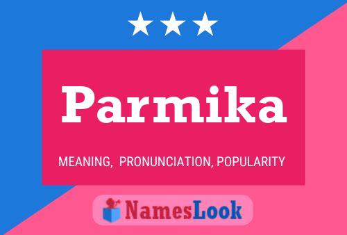 Parmika Name Poster