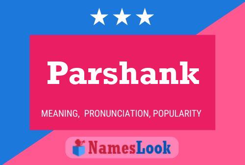 Parshank Name Poster