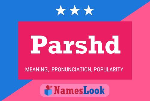 Parshd Name Poster