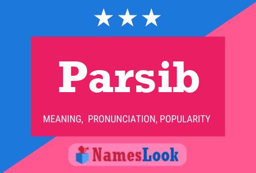 Parsib Name Poster