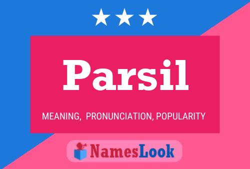 Parsil Name Poster