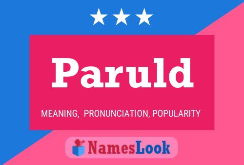 Paruld Name Poster