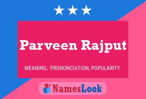 Parveen Rajput Name Poster