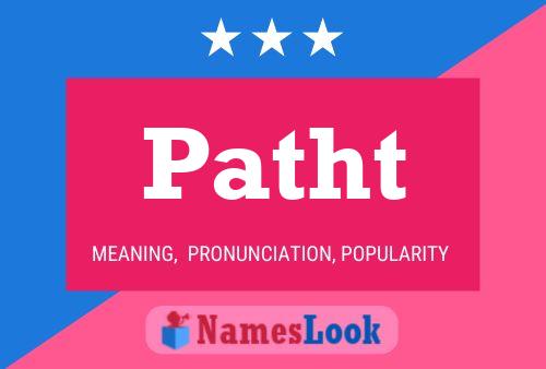 Patht Name Poster